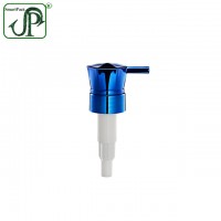 Color customized hexagon shape pp plastic pump for bottle